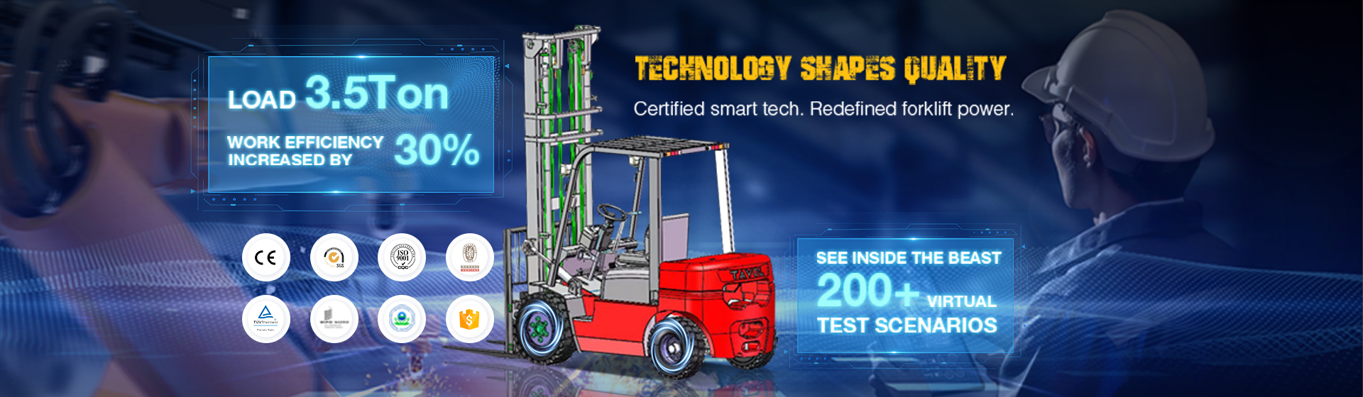 cheap electric forklift for Logistics and transportation
