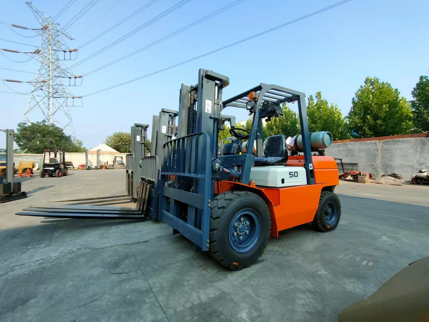 China 5-ton LPG Forklift Truck