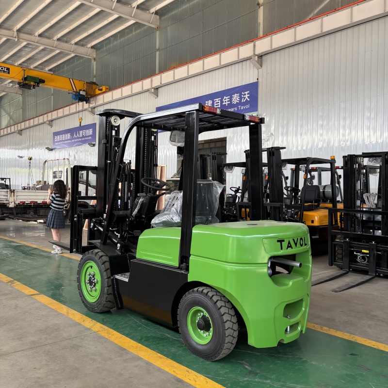 3Ton Diesel Forklift With 2-Stage 3-meter Mast