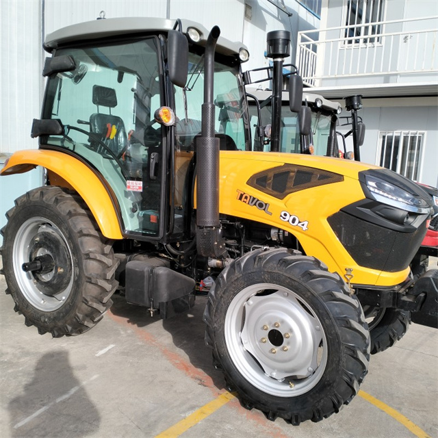 Tavol Hot Sale 4wd Wheel 90HP Agricultural Tractor