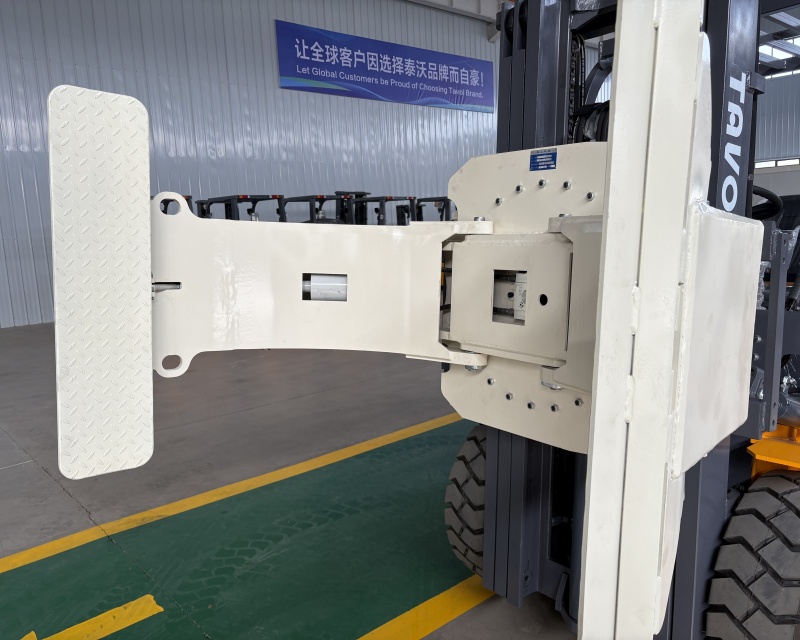 Paper roll clamp