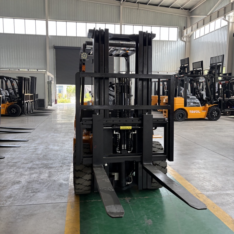 Warehouse Price 3.5T Diesel Forklift with Side Shift