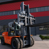 Heavy Duty 10T Diesel Forklift Customizable And Equipped With Cabin