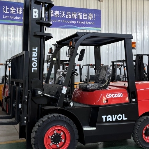 China 5Ton 7Ton 8Ton Diesel Forklift Truck With Side Shifter Fork Positioner