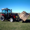Agriculture Tractor 4WD 8+8 70HP Tractor for Farm with Front Loader