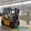 Forklift Truck With Paper Roll Clamp Forklift Attachment