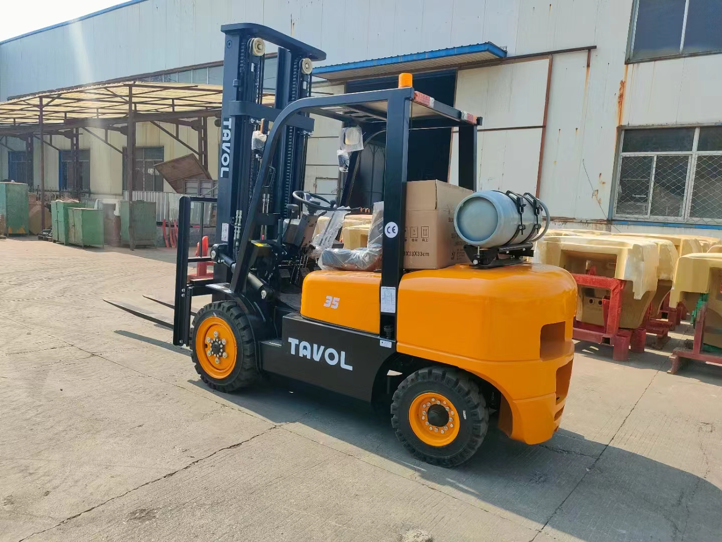 3.5T LPG Forklift Truck For Sale