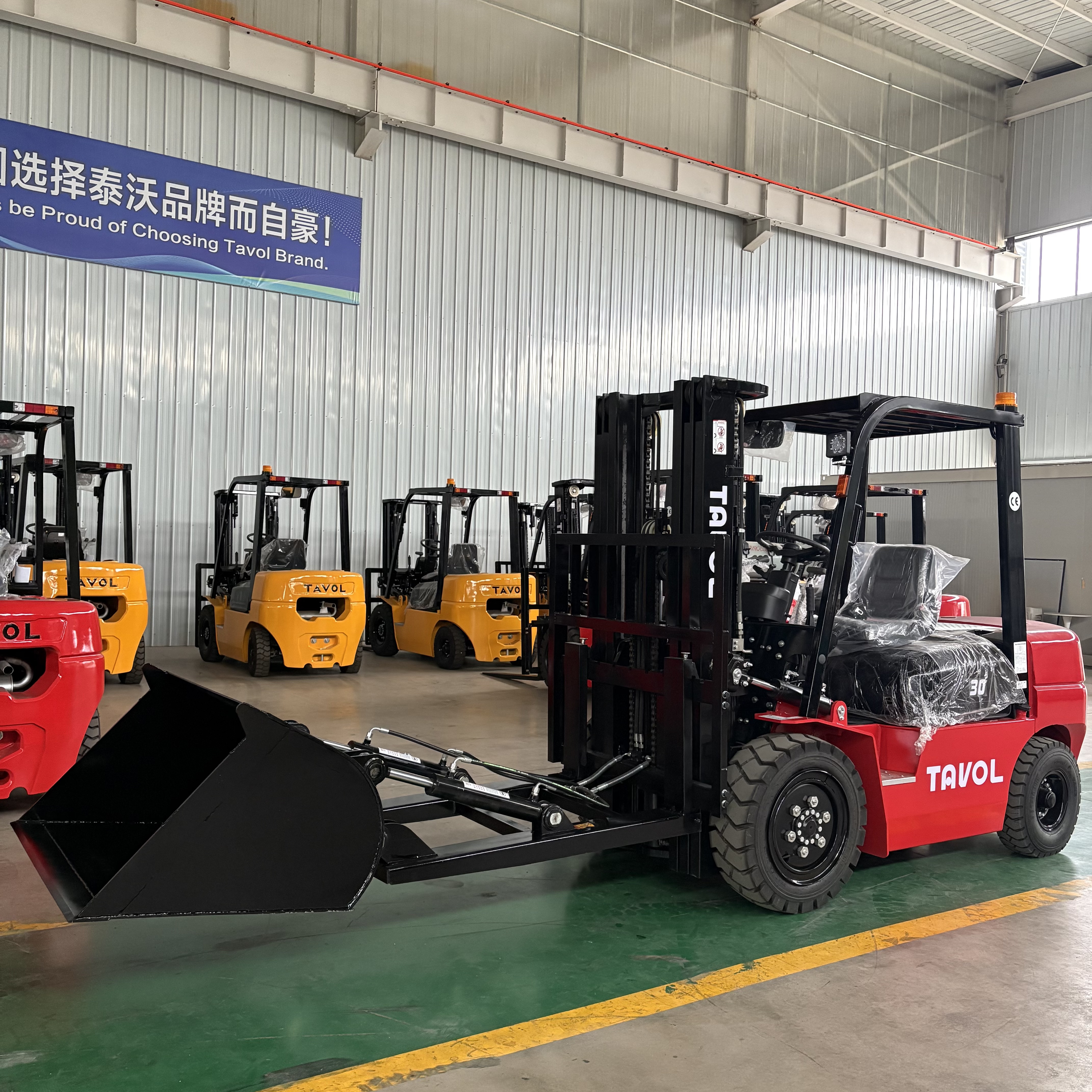 3ton diesel forklift