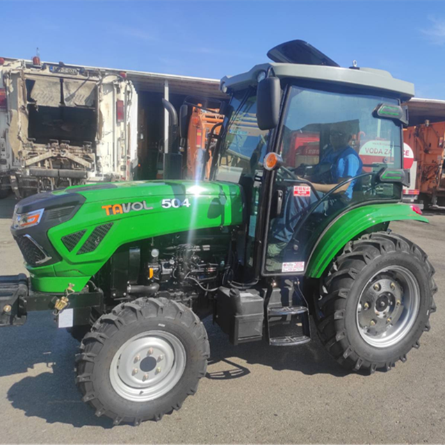 Agricultural Wheel Tractor operating in a field